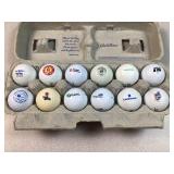 (12) Advertising / logo golf balls