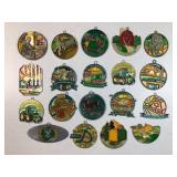 (19) John Deere / Farm theme window decor hangers