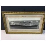 Photo Sami NAMES / PORTS on back photo of ship