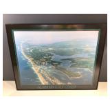 Alabama Gulf cost imafe - framed