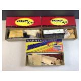 (3) HO guage model railroad cars