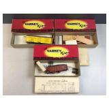 (3) HO guage model railroad cars