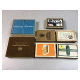 vintage advertising playing card decks
