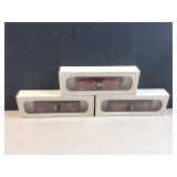 (3) HO guage model railroad cars