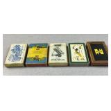 Hyster & others playing card advertisements