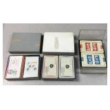 Shaver Pontiac & other advertising playing cards