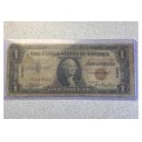 Hawaii US Brown seal note  1935 A