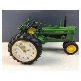 John Deere tractor clock by Danbury mint