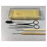 Vintage science class disection kit