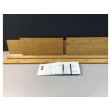 bamboo stove top shelf