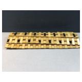 Wooden craft mat