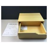 monitor wood stand w drawer