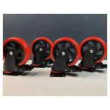 set of 4 new casters