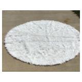 circle area rug