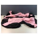 Black and pink instrument covers
