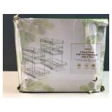 tiered plastic organizers