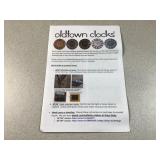 Old Town Clocks Rustic Wall Clock