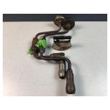 Brace, Smoothing Iron, and Air Hoses