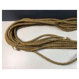 Vintage Coiled Natural Fiber Rope