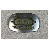 Caterpillar Tractor Co. tool badge