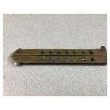 brass butterfly knife