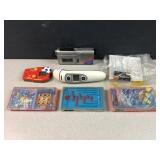 Vintage travel games and other items