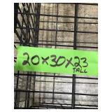 Collapsible Wire Pet Crate 30in