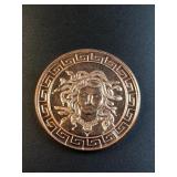 Madusa design 1 oz .999 copper