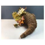 Rustic Autumn Harvest Cornucopia