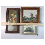 Set of Three Framed Decorative Wall Art