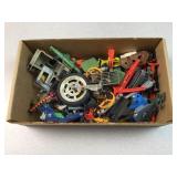 weapons, toys pieces