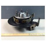 Automotive Wheel Hub and Brake Assembly