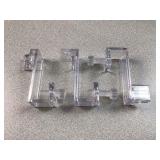 Clear Acrylic Bin with Mounting Brackets