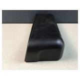 Black Plastic Storage Bin