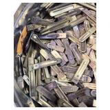 Large Lot of Vintage Brass Sliders