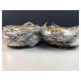 Set of Decorative Gold Charger Plates