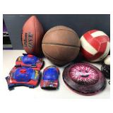 Assorted Sports Gear & Toy Lot