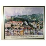 Luciana Conti Portofino Watercolor Print