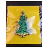 Habitat for humanity Christmas tree brooch