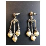 Novica artisan sterling silver white pearl