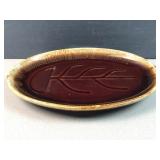 McCoy 7017 Steak / Meat platter pottery