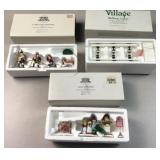 (3) Department 56 Village figures