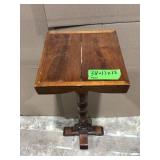 Vintage Wooden Pedestal Stand
