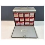 Vintage Brumberger Slide Storage Case