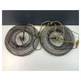 Vintage Wire Mesh Fishing Traps
