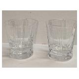2 Retired Baccarat Triade Double Old Fashioned Dri