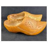 Wooden Hand Carved Danish Clog Decorations