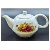 Small China Roses Tea Pot