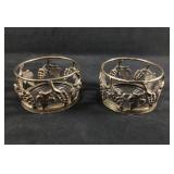 Candle Holder Grape Vine Modern Houseware Lot of 2