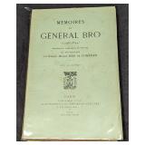 1914 Memoires Du General Bro 1796-1844 Softcover